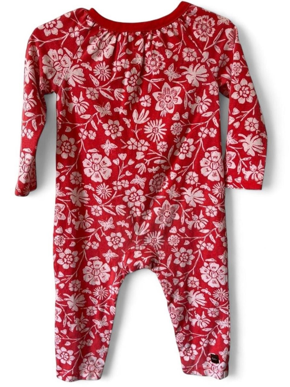 12-18M Girl One Piece Floral Romper Jumpsuit Pantsuit Tea Collection - Picture 2 of 9